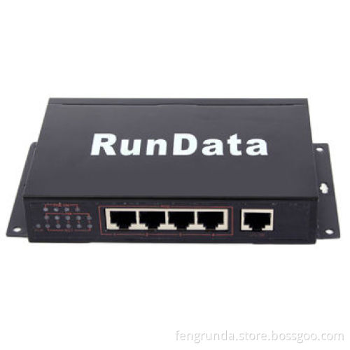 4+1 Port PoE Switch, 60W Adapter Power